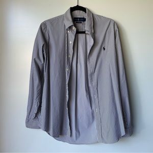 Women’s Ralph Lauren Performance Petite Long Sleeve Business Casual Shirt Small